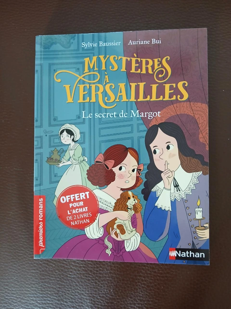 livre mes premiers romans mysteres a Versailles des 6 ans